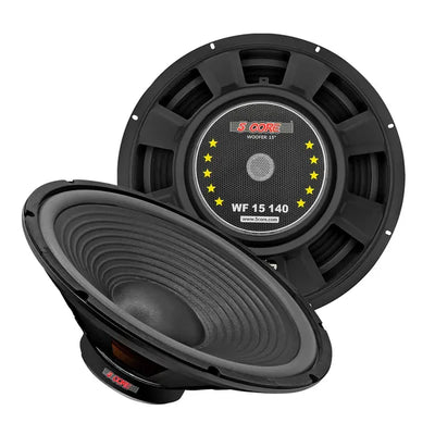 5 Core 15 Inch Subwoofer 450 Watt Car Audio Sub Woofer 4 Ohm W Deep…
