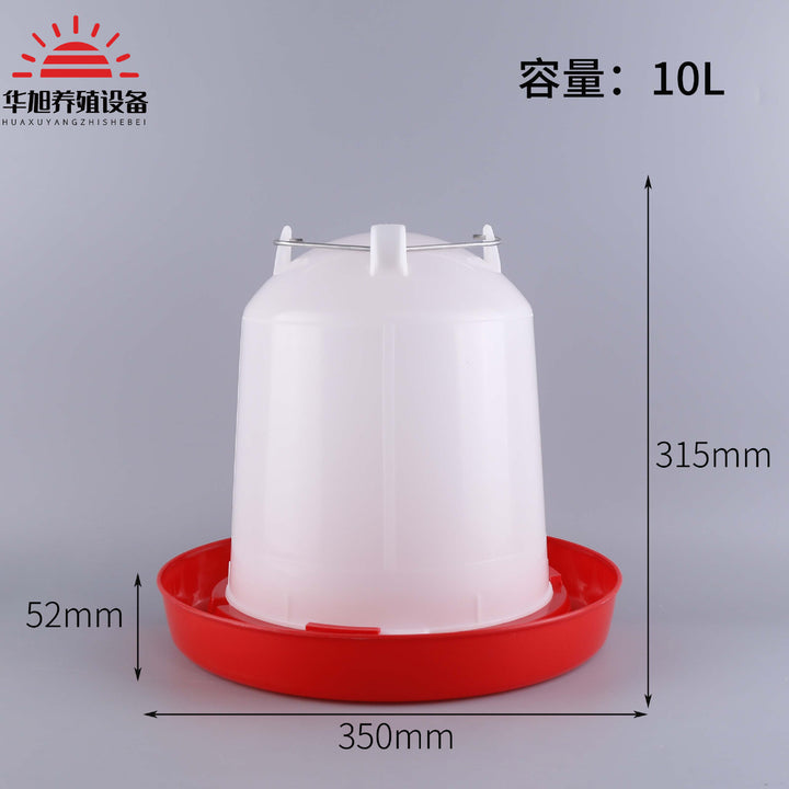 1.5L-15L Thick Plastic Chicken Water Dispenser