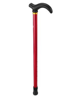 Adjustable Aluminum Walking Cane for Seniors (One Piece)