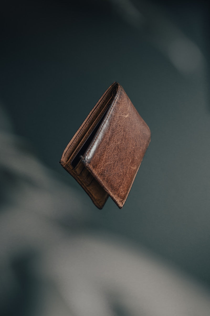 Slim RFID Blocking Leather Wallet